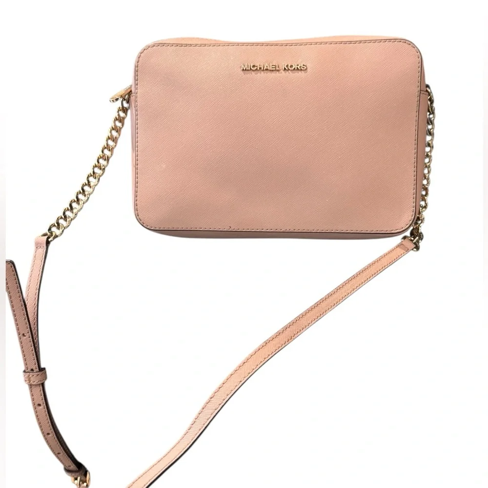 Michael Kors Jet Set Crossbody Bag blush